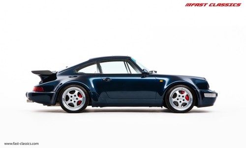1991 PORSCHE 964 3.3 TURBO // C16 TURBO // AMAZON GREEN SOLD