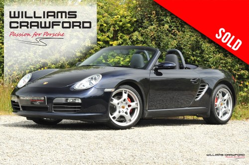 2006 (2007 MY 3.4) Porsche 987 Boxster S manual VERKAUFT