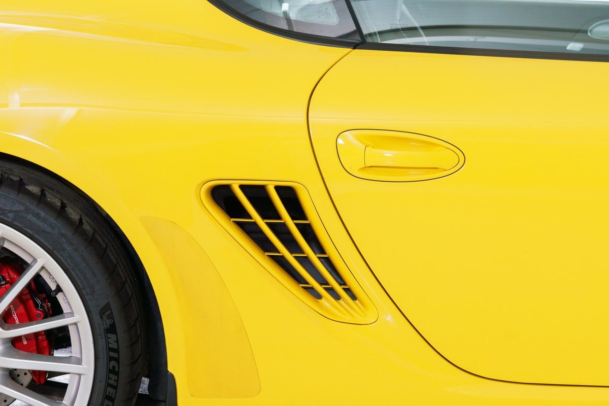 2006 Porsche Cayman Gelb Handschaltgetriebe, 6 Gänge Linkslenker in ...