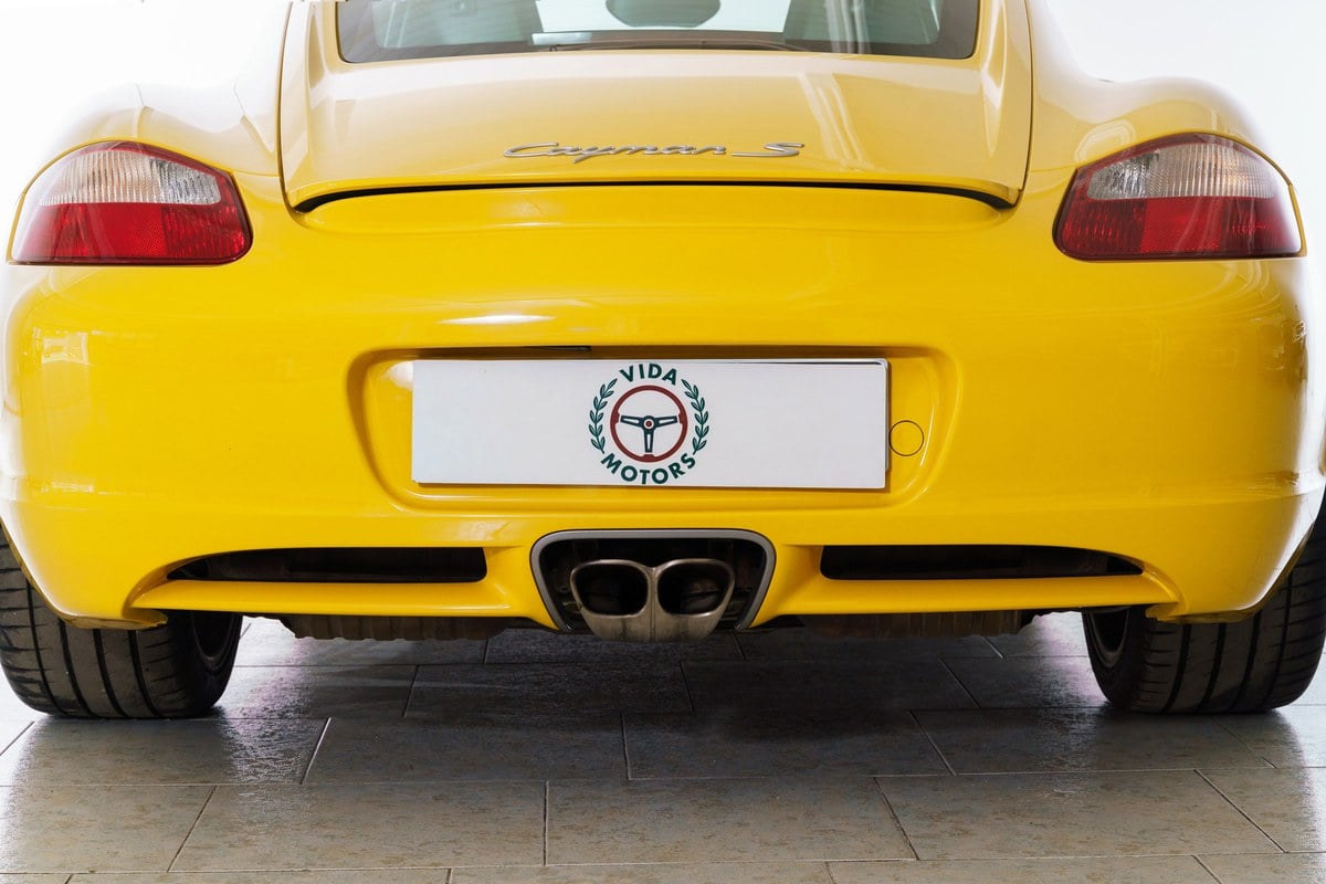 2006 Porsche Cayman Yellow Manual, 6 speed Left Hand Drive in Italy ...