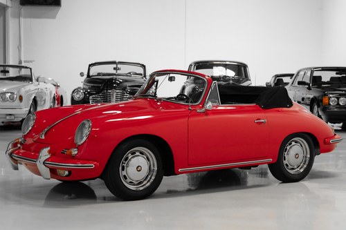 1965 PORSCHE 356 C 1600 CABRIOLET BY REUTTER VENDIDO