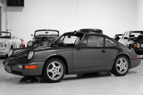 1989 PORSCHE 911 CARRERA 4 SUNROOF COUPE (FIVE-SPEED MANUAL) VERKAUFT