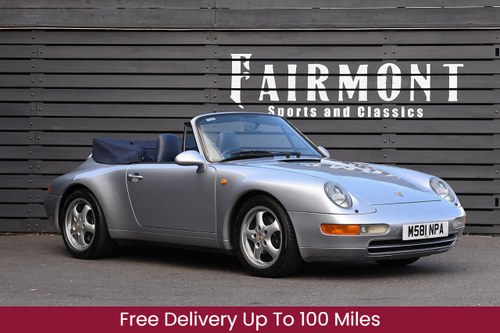 1994 Porsche 911 993 Carrera Cabriolet with 41,000 miles À venda