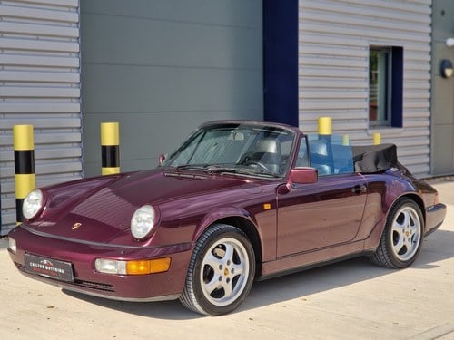 1991 PORSCHE 911 964 CARRERA 4 CONVERTIBLE - LHD LEFT HAND DRIVE For Sale