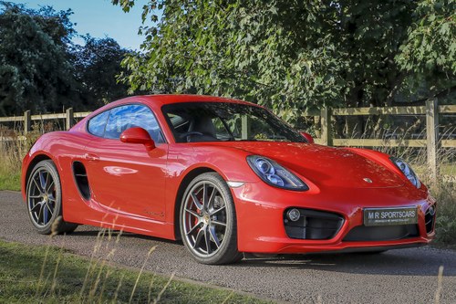 2013 Porsche Cayman S 981 in Guards Red with OPC Warranty A vendre
