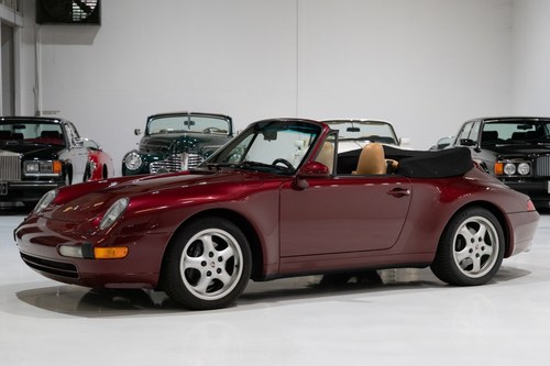 1997 PORSCHE 911 CARRERA CABRIOLET (ONLY 20,375 MILES!) VERKAUFT