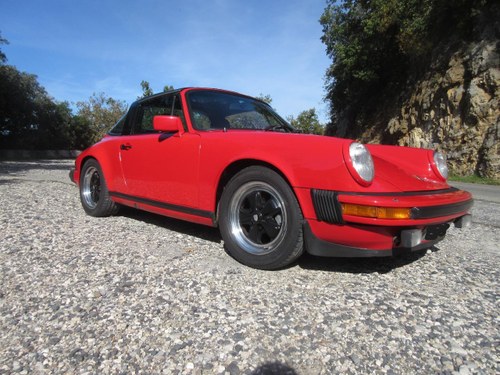 PORSCHE 911 SC TARGA - 1982 A vendre