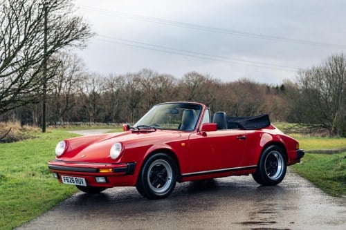 1989 Porsche 911 Carrera 3.2 Cabriolet SÅLD