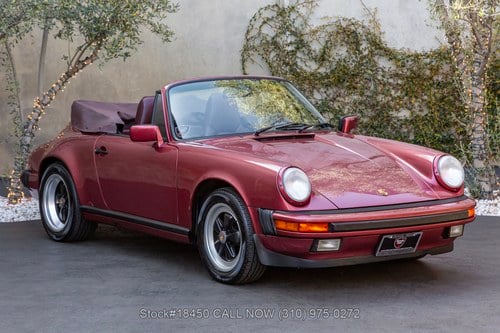 1989 Porsche Carrera Cabriolet For Sale