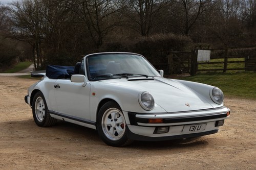 1986 Porsche 911 3.2 Carrera Sport Cabriolet