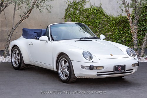 1996 Porsche 993 Carrera Cabriolet In vendita