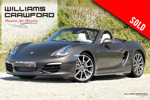 2014 Porsche 981 Boxster PDK SOLD