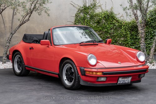 1985 Porsche Carrera Cabriolet Kaufen Bei