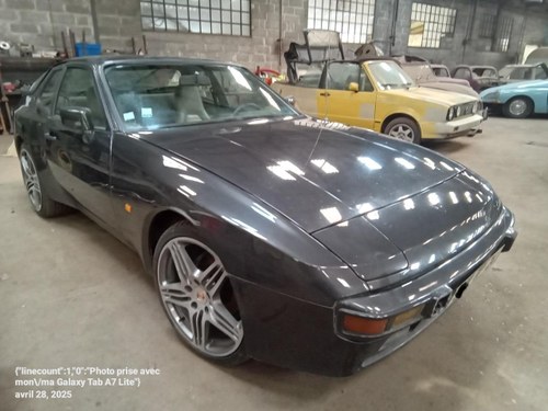PORSCHE 944 13F - 1984 A vendre