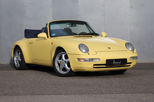 1997 Porsche 911 / 993 Carrera 2 Convertible LHD For Sale