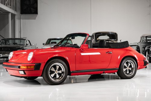 1989 PORSCHE 911 CARRERA 3.2 CABRIOLET VENDU