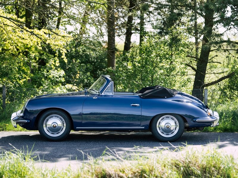 356 B 1600 S Cabriolet (T6). Matching numbers. 3 owners.
