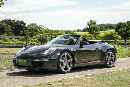 Porsche 911 Carrera S Cabriolet 991 PDK 2013 Triple Black For Sale