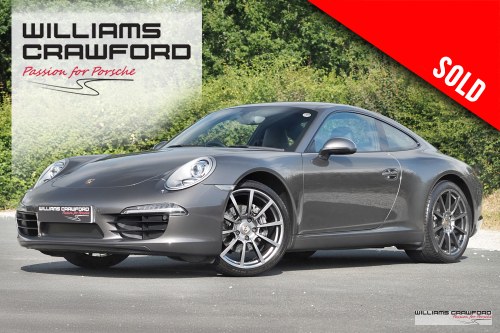 2012 Porsche 991 (911) Carrera 2 manual coupe VERKAUFT