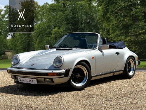 1985 Porsche 911 3.2L Convertible - Trigger's New Broom VERKOCHT