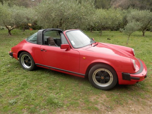 1984 PORSCHE 911 carrera 3.2L For Sale