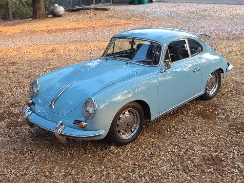 1965 356 C Coupe, Sky Blue! For Sale