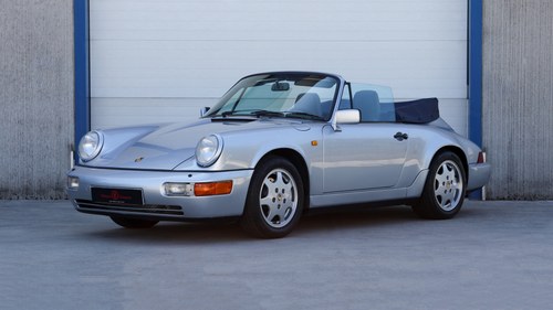 1991 Porsche 911 Carrera 2 Cabriolet SOLD