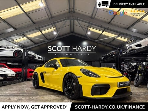 2022 PORSCHE 718 CAYMAN 4.0 GT4 Coupe 2dr Petrol PDK Euro 6 In vendita
