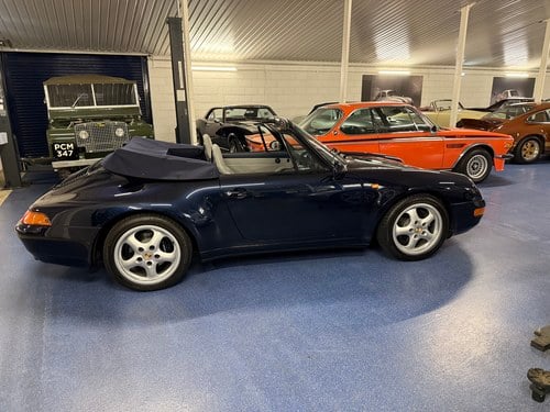 1995 Porsche 993 Carrera 2 Cabriolet VERKAUFT