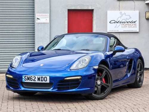 **DEPOSIT TAKEN** 2013 Porsche Boxster 981 SÅLD