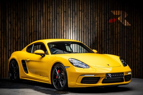2018 Porsche 718 Cayman 2.5T S Euro 6 (s/s) 2dr À venda