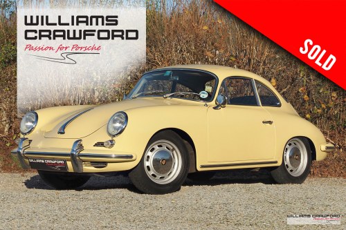 1964 Porsche 356 C LHD coupe by Karmann VERKOCHT
