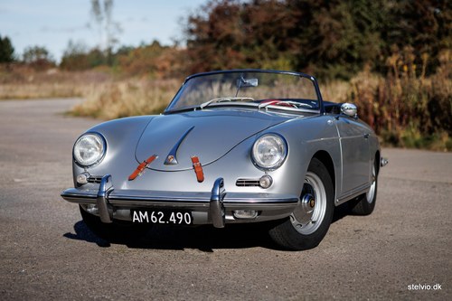 1960 Porsche 356 B Roadster Super 90 in fantastic usable conditio SÅLD