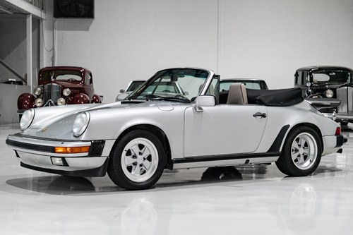 1989 PORSCHE 911 CARRERA 3.2 25TH ANNIVERSARY CABRIOLET VERKOCHT