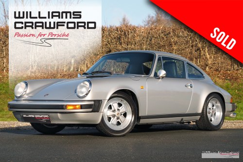 1985 Porsche 911 Carrera 3.2 Sport manual coupe VENDIDO