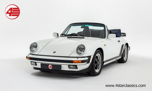 1988 Porsche 911 3.2 Carrera Sport G50 /// Sports Seats + FSH VERKAUFT