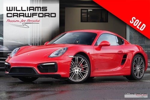 2015 Porsche 981 Cayman GTS PDK VERKAUFT