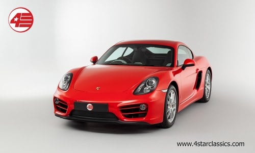 2013 Porsche 981 Cayman /// Sports Exhaust /// FSH /// 43k Miles VERKAUFT