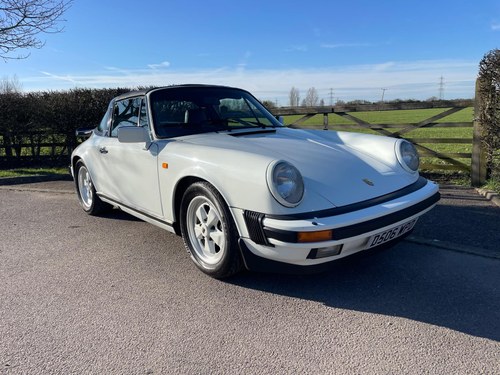 1986 Porsche 911 SC TARGA SOLD