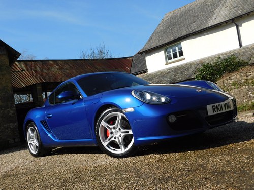2011 Porsche 987.2 Cayman 3.4 S - 31k, manual, rare car, FSH SOLD