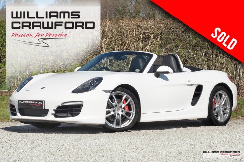 2012 2013 MY Porsche 981 Boxster S PDK VERKAUFT
