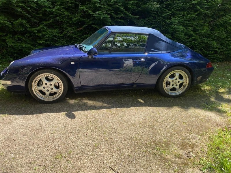1994 Porsche 911 Azul oscuro Automático, Velocidad 4 Volante a la ...