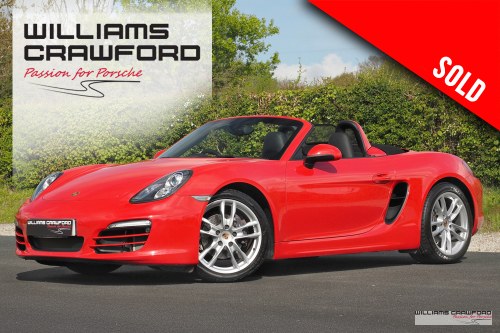 2013 Porsche 981 Boxster PDK VENDUTO
