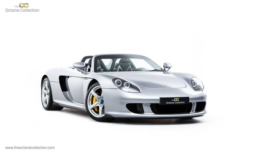 2004 PORSCHE CARRERA GT // 13K MILES // FULL LUGGAGE SET VERKOCHT