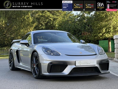 2019 Porsche 718 Cayman 4.0 GT4 Coupe 2dr Petrol Manual Euro 6 (s SOLD
