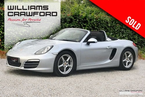 2014 Porsche 981 Boxster manual VENDIDO