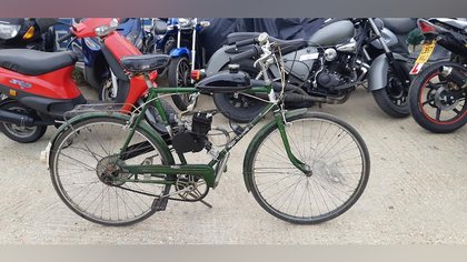 1970's Puch touring bicycle with 2 stroke engine fitted £395