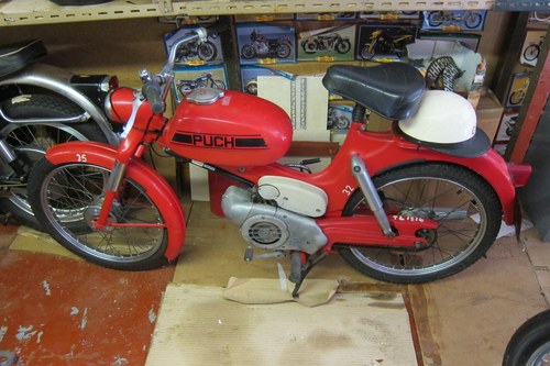 1980 Puch MV50 Sports Moped Ex-Post Office For Sale by Auction