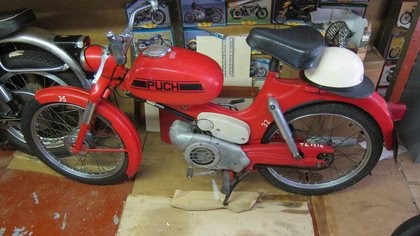 1980 Puch MV50 Sports Moped Ex-Post Office