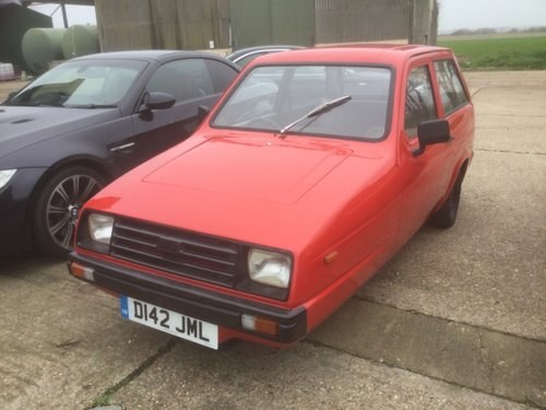 1989 reliant regal excellent condition recently painted In vendita